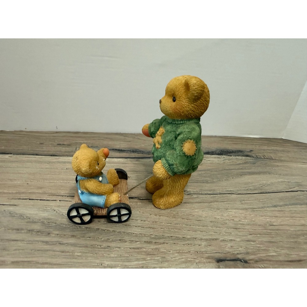 Cherished Teddies RUSSELL AND ROSS "Thanks For Teaching Me About The Real World"